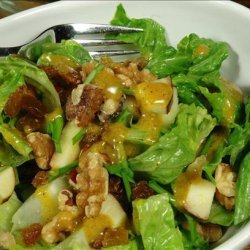 Mama Vi's Spinach Salad With Curry and Chutney Dressing recipe
