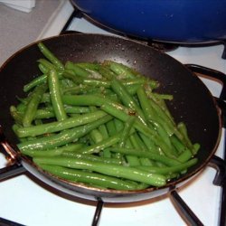 String/Green Beans W/Ginger and Garlic recipe