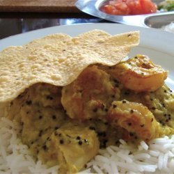 Chicken & Shrimp Curry With Coconut & Green Chilies recipe