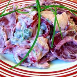 Swedish Pickled Beet and Apple Salad recipe
