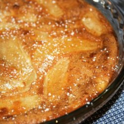 French Pear Flan recipe