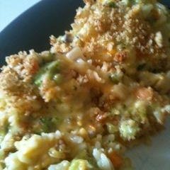 Broccoli Cheese Rice Casserole recipe