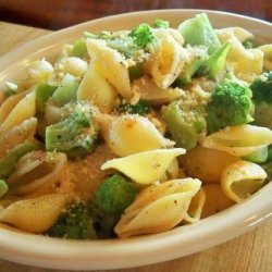 Broccoli & Garlic Pasta for One recipe