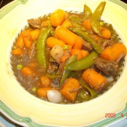 Low-Fat Burgundy Beef & Vegetable Stew recipe