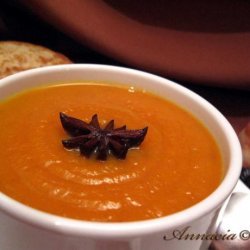 Creamy Carrot Soup With Star Anise recipe