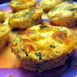 Broccoli & Cheddar Mini Quiches recipe
