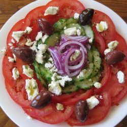 Tomato, Cucumber and Feta Salad recipe