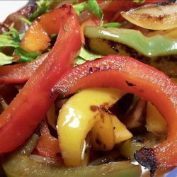 Christmas Sauteed Bell Peppers recipe