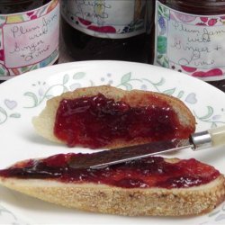 Plum Jam With Lime and Ginger recipe