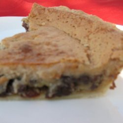 Raisin Sour Cream Pie recipe