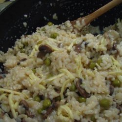 Risotto With Peas (France) recipe
