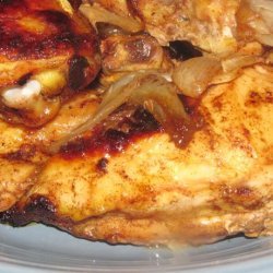 Paprika Roast Chicken With Sweet Onion recipe