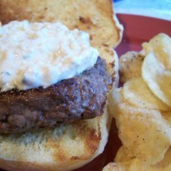 Blue Cheese & Horseradish Hamburger Sauce recipe