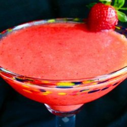 Strawberry Daiquiri Smoothie (Alcoholic) recipe