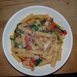 Arugula & Chicken With Pasta recipe