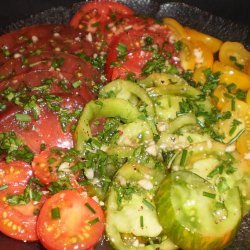 Méli-Mélo:a Muddle and Medley of Heirloom Tomatoes recipe