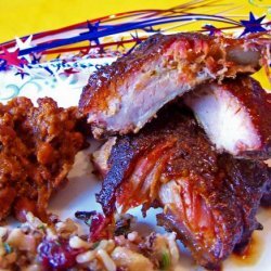 Sweet and Spicy Dry Rub on Ribs or Salmon recipe