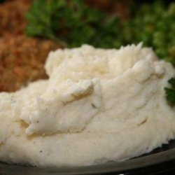 Creamy Ranch Mashed Potatoes (Make Ahead Option) recipe