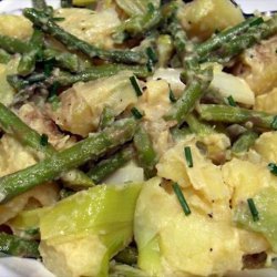 Warm Potato Leek Salad recipe