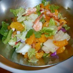 Prawn and Mandarin Salad recipe