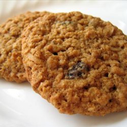 Chewy Evil Oatmeal Raisin Coconut Cookies recipe