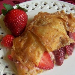 Strawberry Croissant French Toast recipe