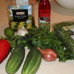 Watermelon and Cucumber Gazpacho recipe