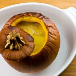 Baked Whole Pumpkin recipe