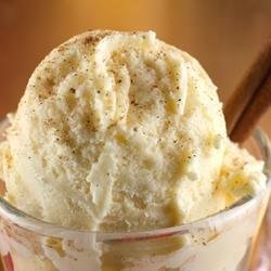 Easy Eggnog Ice Cream recipe