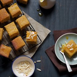 Gluten-Free Orange Almond Cake with Orange Sauce recipe