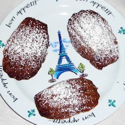 Chocolate Madeleines recipe