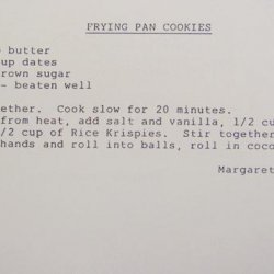 Frying Pan Cookies recipe