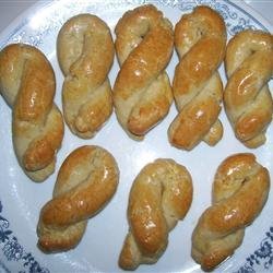 Greek Egg Biscuits recipe