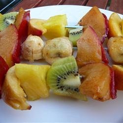 Grilled Fruit Kabobs recipe