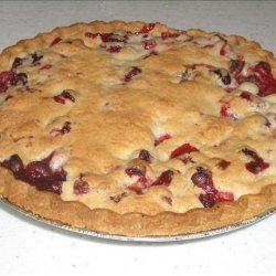 Cranberry Nut Pie recipe