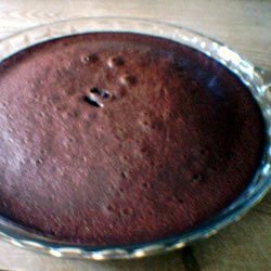 Impossible Brownie Pie recipe