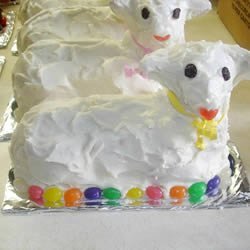 Easter Lamb Cake recipe