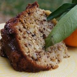 Orange Raisin Cake recipe