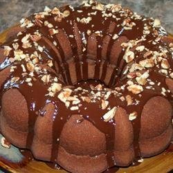 Mom's Chocolate Pound Cake recipe