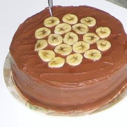 Chocolate Banana Layer Cake recipe