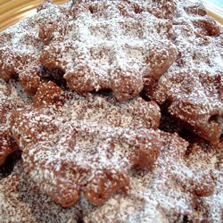 Chocolate Waffle Cookies recipe