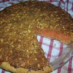 Carrot Pecan Crunch Pie recipe