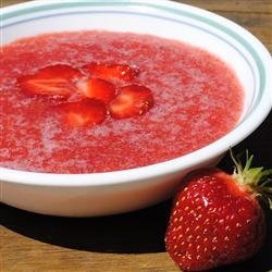 Strawberry Soup IV recipe