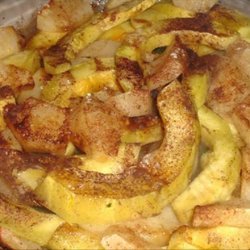 Baked Squash and Apple Casserole recipe