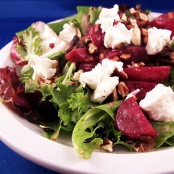 Beet Salad With Goat Cheese and Walnuts recipe