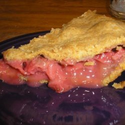 Fresh Strawberry Rhubarb Pie recipe