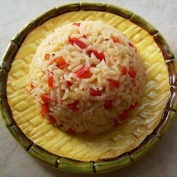 Red and White Rice recipe