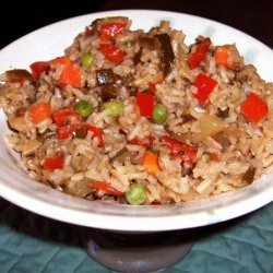 Zippy Brown Rice Pilaf recipe