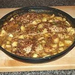 Glazed Pork Chops and Apples recipe