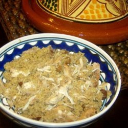 Cinnamon Chicken With Couscous and Dried Fruit recipe